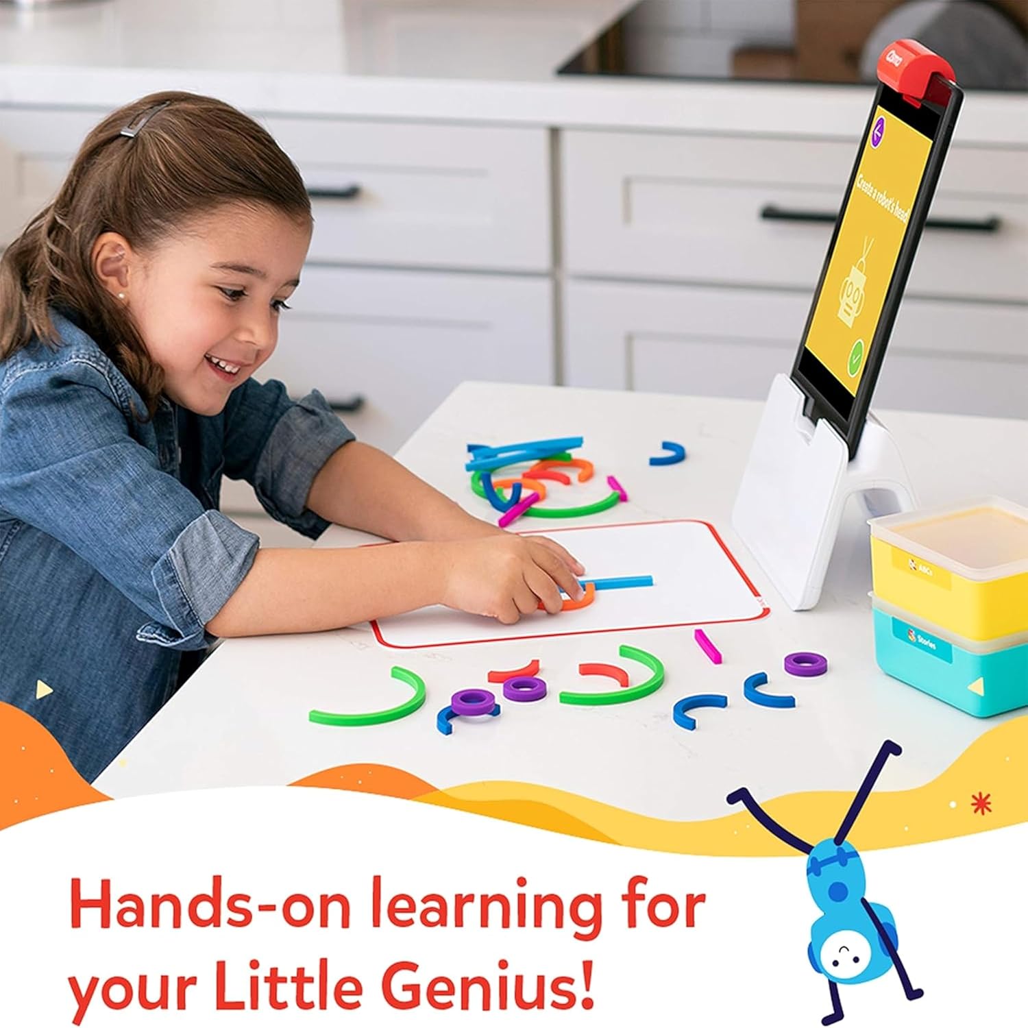 OSMO - Little Genius Sticks & Rings - 2 Educational Games