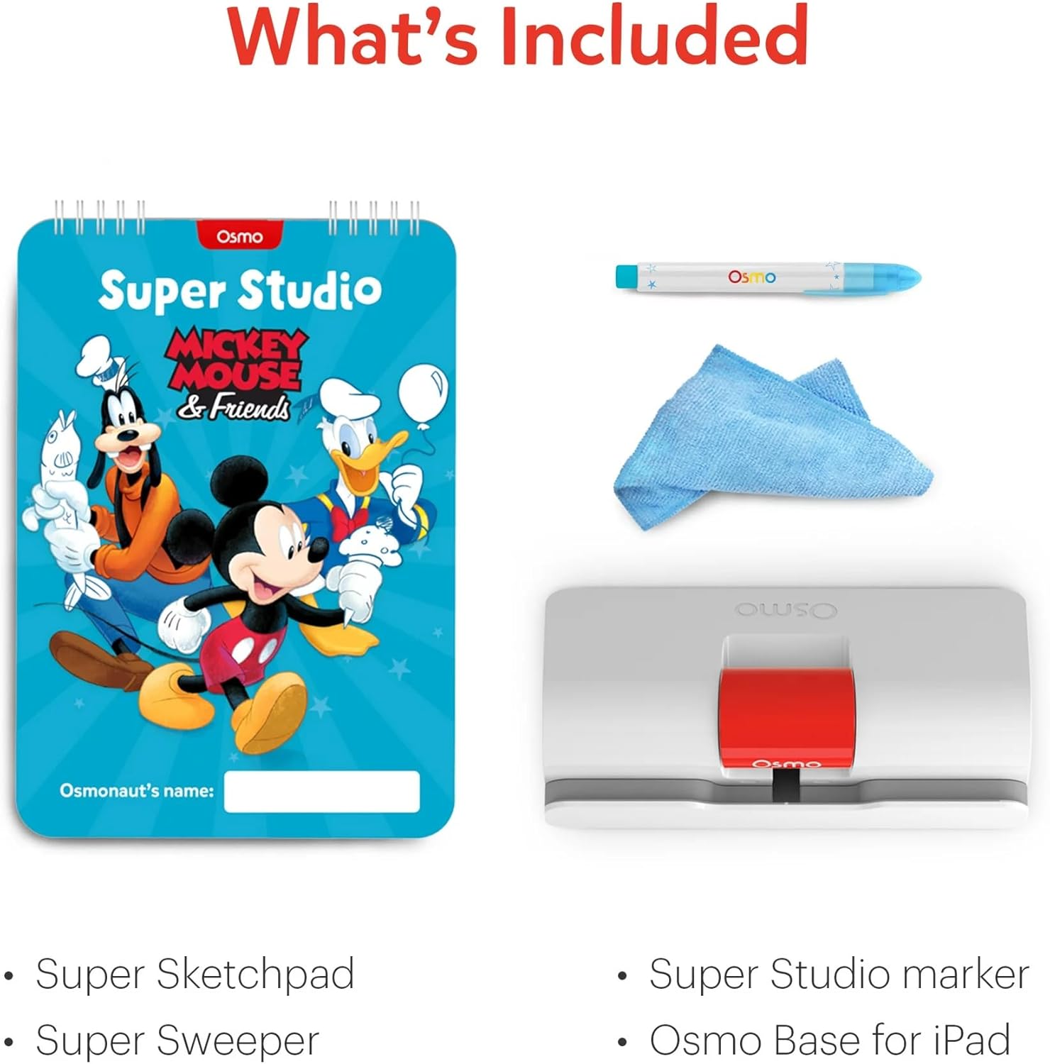 Osmo - Super Studio Disney Mickey Mouse & Friends Starter Kit