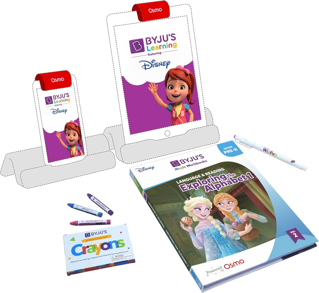 BYJU'S Magic Workbooks: Disney, Kindergarten, Language & Reading